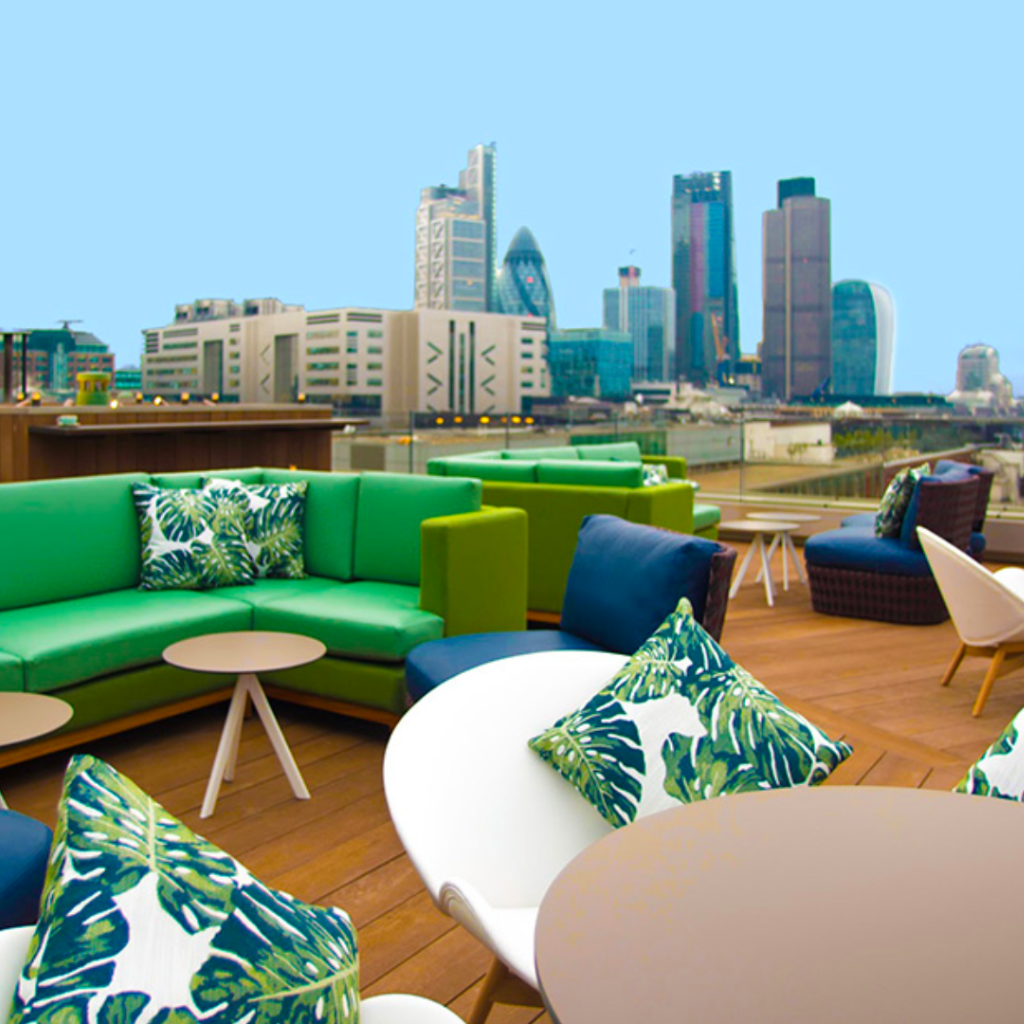 Aviary rooftop event space london
