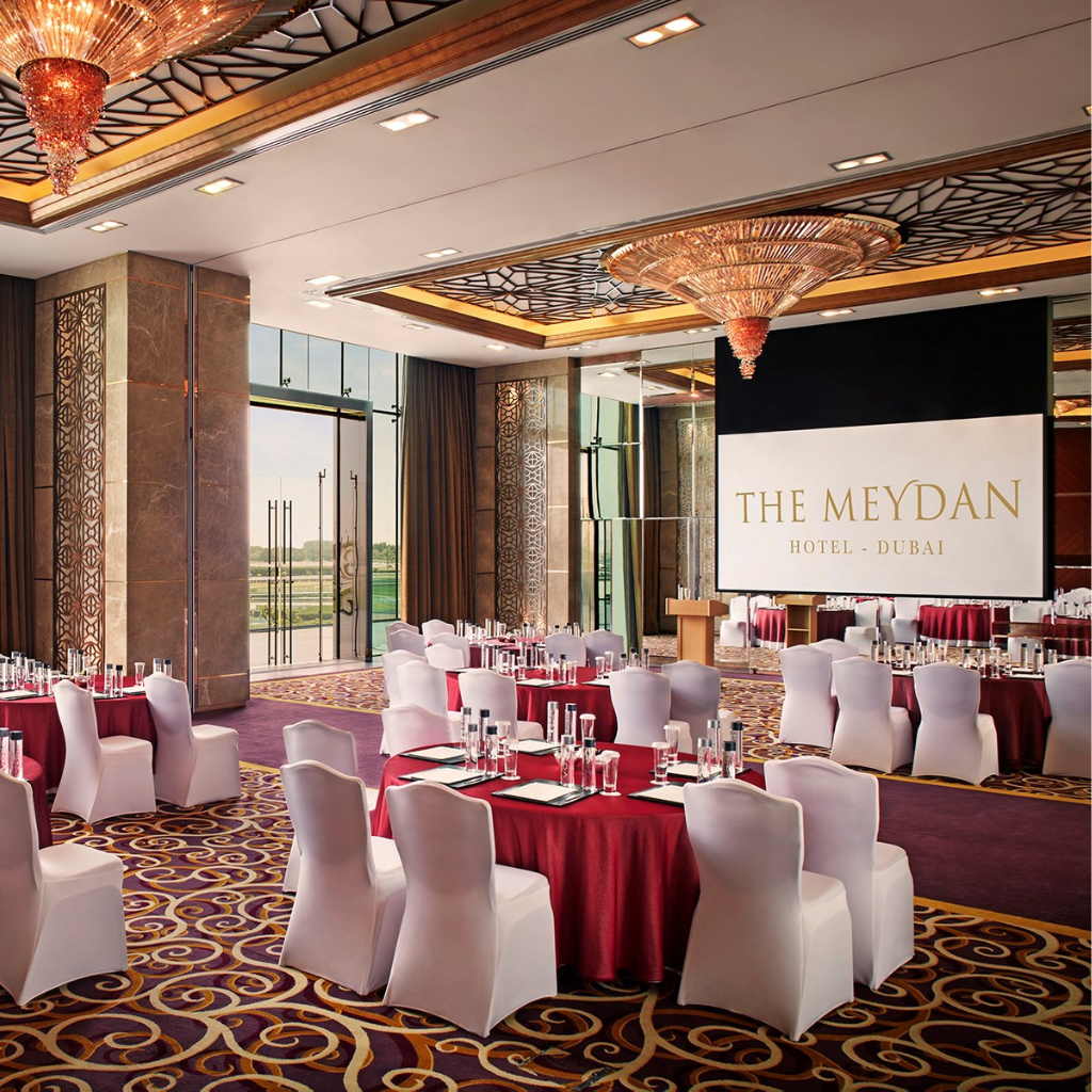 Medium size meeting hire space Meydan Hotel Dubai